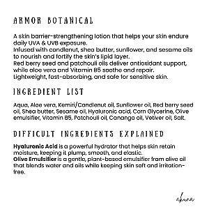 Akuna Kemiri Armor Botanical (Sun Protector Lotion)