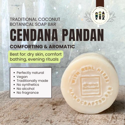 Sandalwood Pandan Soap Bar