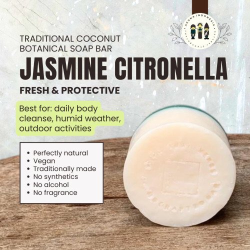 Akuna Botanical Jasmine Citronella Soap Bar