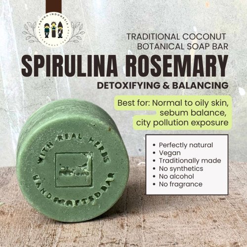 Spirulina Rosemary Soap Bar