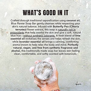 Darken Blue Flower Soap Bar