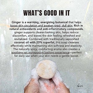 Ginger Soap Bar