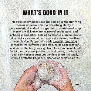 Neem Peppermint Soap Bar