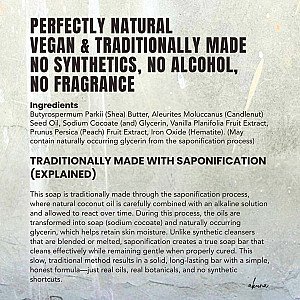 Vanilla Peach Maroon Soap Bar