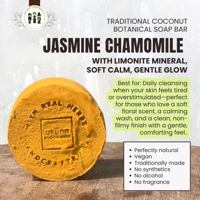 Jasmine Chamomile Yellow Soap Bar