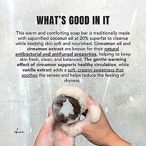 Cinnamon Vanilla Soap Bar