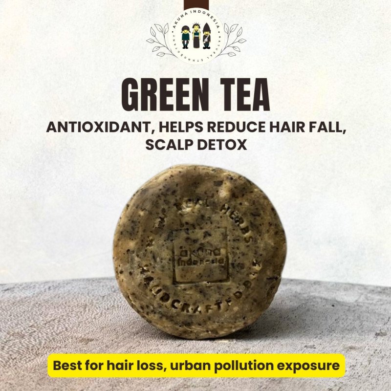 DHT Blocker Green Tea Shampoo Bar