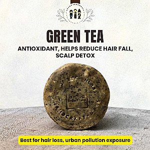 DHT Blocker Green Tea Shampoo Bar