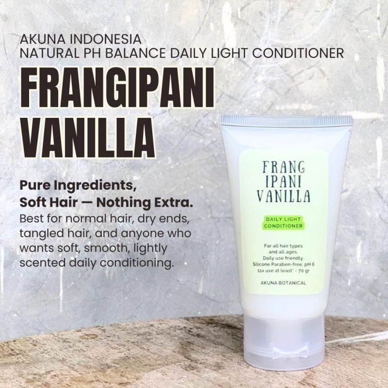 Akuna Botanical Daily Light Conditioner Alami Frangipani Vanilla 