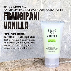 Akuna Botanical Daily Light Conditioner Alami Frangipani Vanilla 