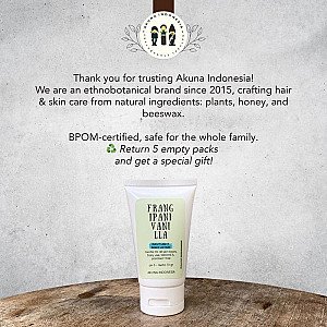 Akuna Botanical Daily Light Body Lotion Alami Frangipani Vanilla