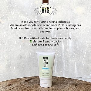 Akuna Botanical Daily Light Body Lotion Alami Lime Patchouli
