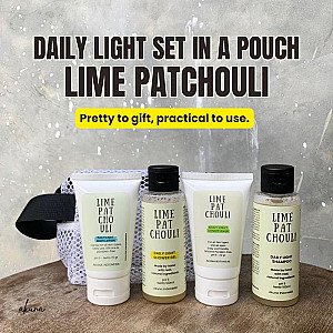 Akuna Botanical Daily Light Shower Gel Alami Lime Patchouli