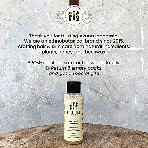 Akuna Botanical Daily Light Shampoo Harian Lime Patchouli 