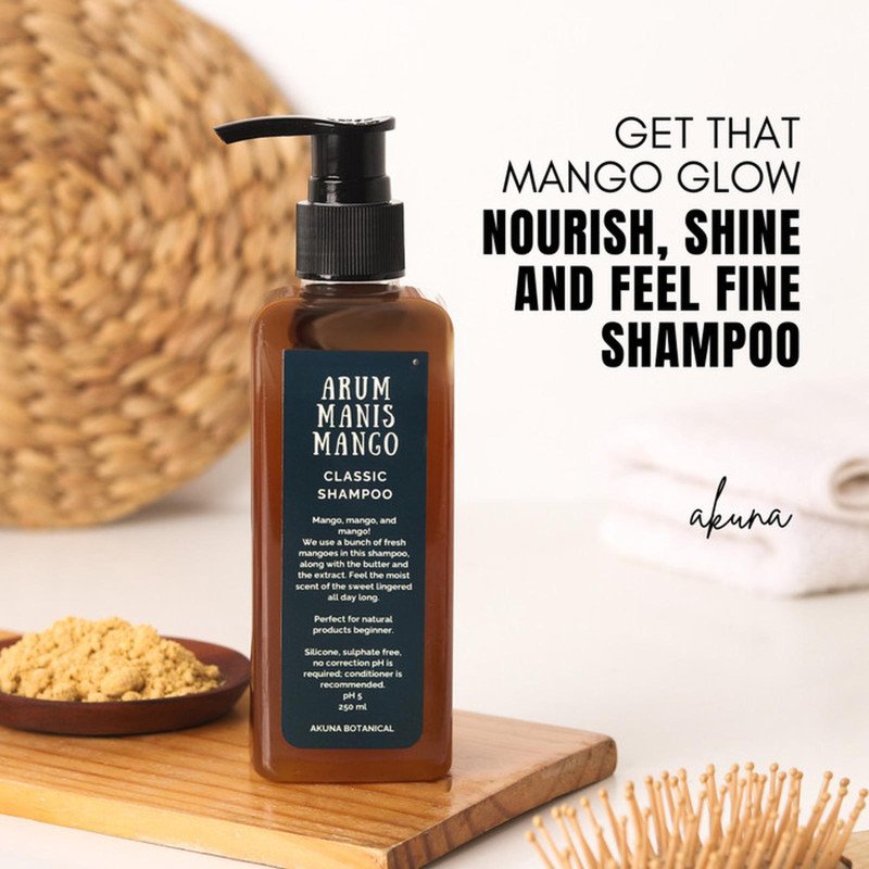 Akuna Botanical Arumanis Mango Classic Shampoo 