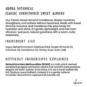 Smooth Silky Akuna Sweet Almond Botanical Classic Conditioner