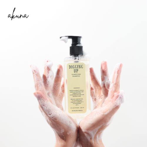 Akuna Botanical Clarifying Shampoo Digging Up for Combination Hair Type & Sensitive Scalp 