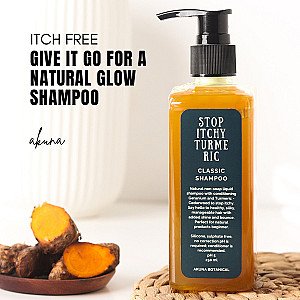 Akuna Botanical Stop Itchy Turmeric Classic Shampoo