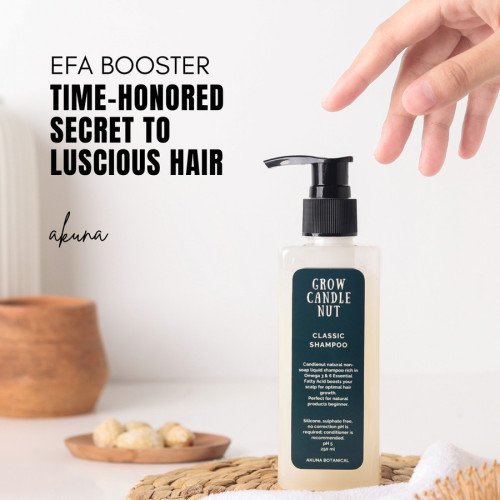 Akuna Botanical Grow Candlenut Classic Shampoo