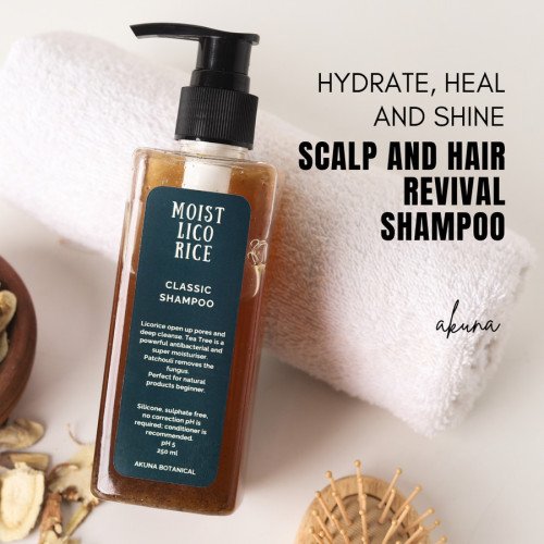 Akuna Botanical Moist Licorice Classic Shampoo