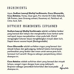 Akuna Botanical Solid Root Java Ginseng Classic Shampoo