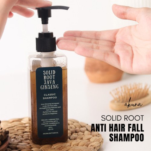 Akuna Botanical Solid Root Java Ginseng Classic Shampoo