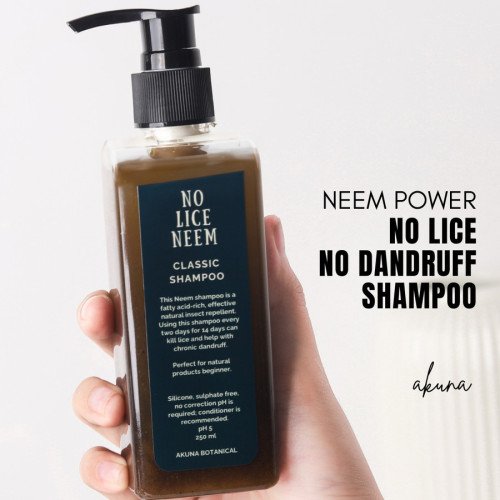 Akuna Botanical No Lice Neem Classic Shampoo