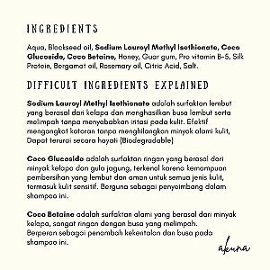 Akuna Botanical Restore Blackseed Classic Shampoo