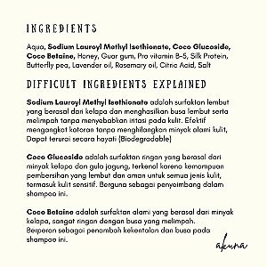 Akuna Botanical Darken Blue Flower Classic Shampoo