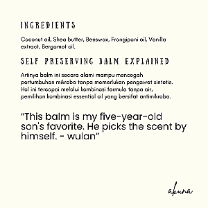 Akuna Botanical Perfume Balm - Astronout Dream