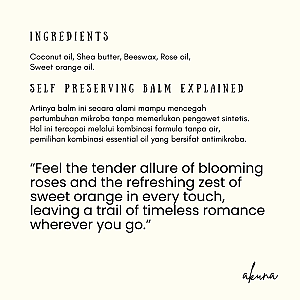 Akuna Botanical Perfume Balm - Wish You