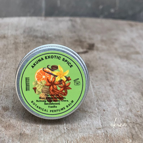 Akuna Botanical Perfume Balm - Exotic Spice