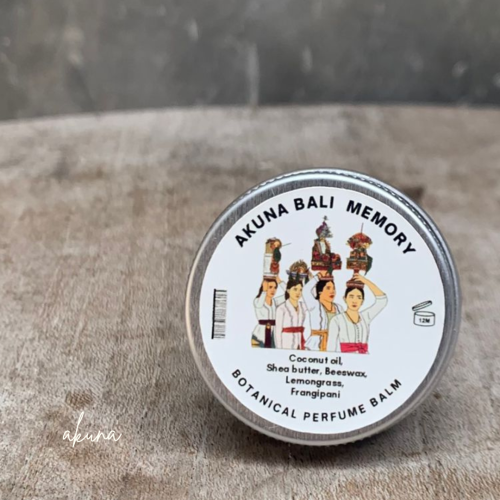 Akuna Botanical Perfume Balm - Bali Memory White