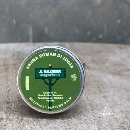 Akuna Botanical Perfume Balm -  Roman Jogja
