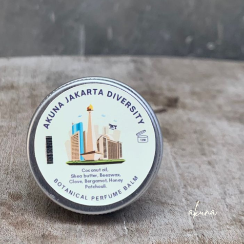 Akuna Botanical Perfume Balm - Jakarta Diversity