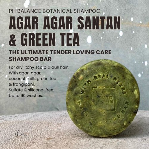 Collagen Booster Spirulina Sage Shampoo Bar