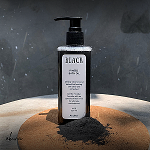 Akuna Botanical Black Rinse-Off Bath Oil