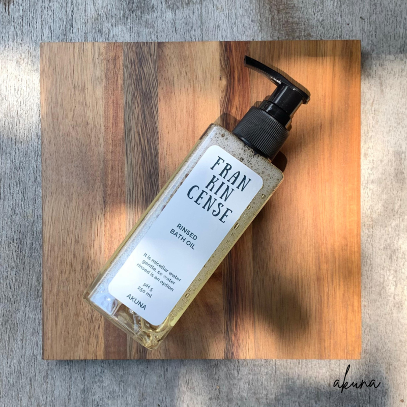 Akuna Botanical Frankincense Rinse-Off Bath Oil