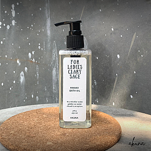 Akuna Botanical Clary Sage For Ladies Rinse-Off Bath Oil