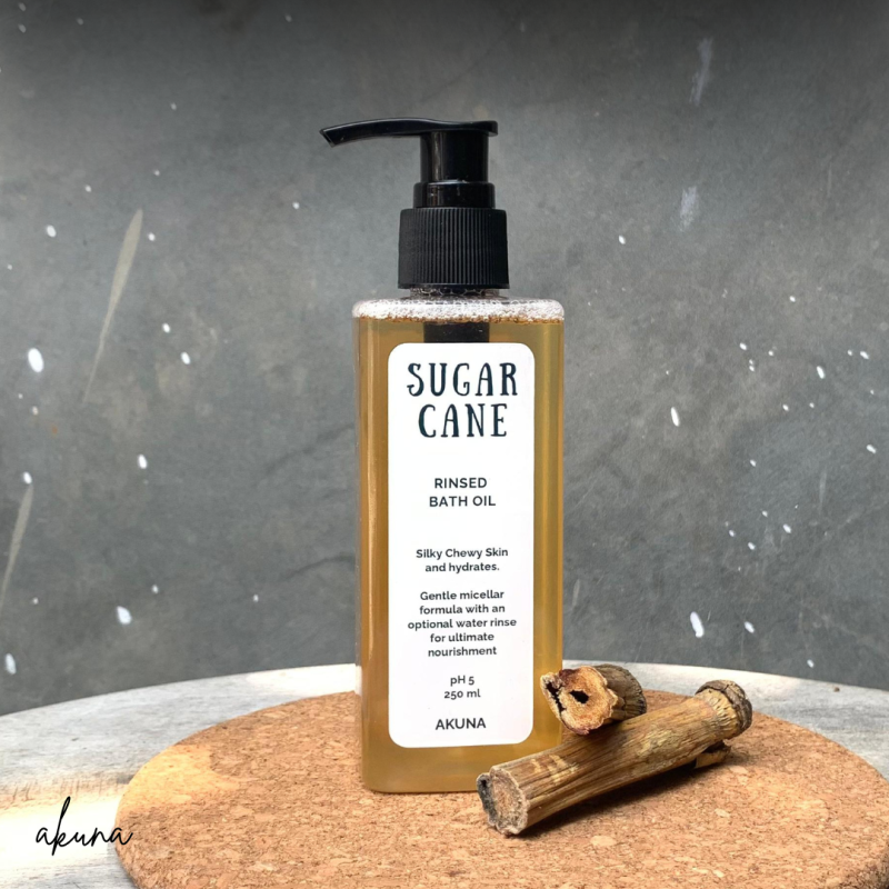 Akuna Botanical Sugarcane Rinse-Off Bath Oil