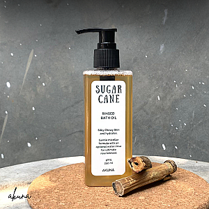 Akuna Botanical Sugarcane Rinse-Off Bath Oil
