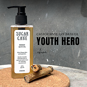 Akuna Botanical Sugarcane Rinse-Off Bath Oil